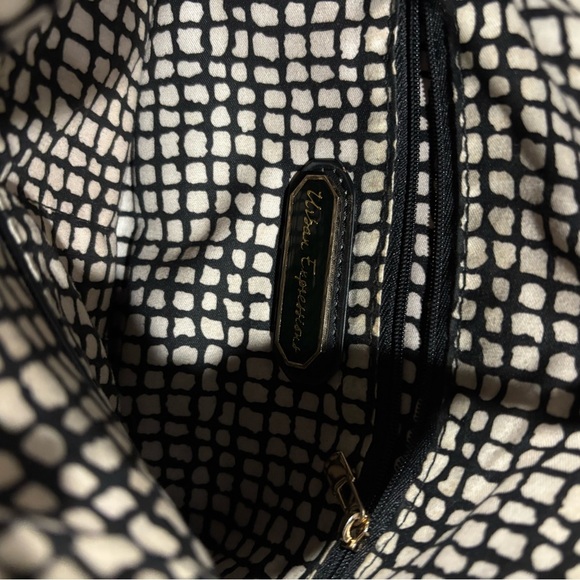 Black Faux Leather Crossbody Bag - Picture 5 of 8